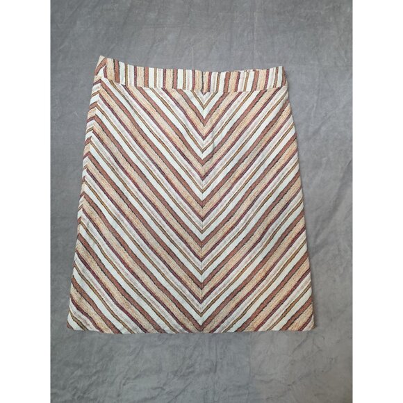 Liz Claiborne Multicolor A-Line Skirt. SIZE 10. HL14 - Picture 3 of 3